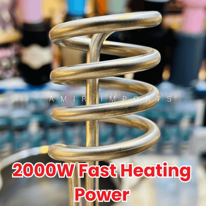 100% Original F8 Shockproof Water Rod Heater - Import CHINA. Garam pani Just 10 Second ma