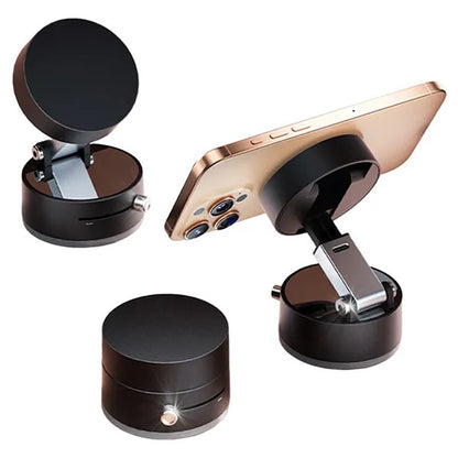 360° Magnetic Phone Holder – Strong Magnetic Suction Mount for Car, Desk &amp; Tabletop Use