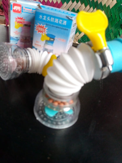 Kitchen Shower Splash Fan Faucet With Clip Water-saving Filter tap nozzle extended Each -