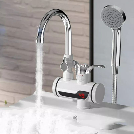 Electric Hot Water Heater Faucet Kitchen Instant Heating Tap Water | Best Quality Water Heater - With Shower